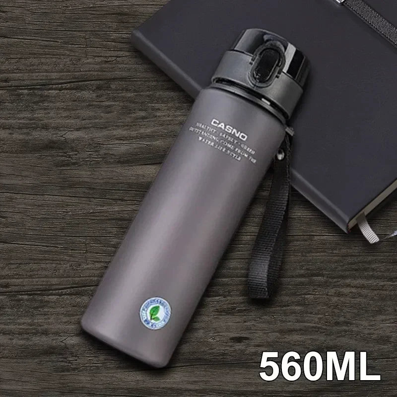 400Ml/560Ml Frosted Sports Water Bottle BPA Free Leak Proof Sports Water Bottle Tour Hiking Portable Outdoor Riding Gym Bottles