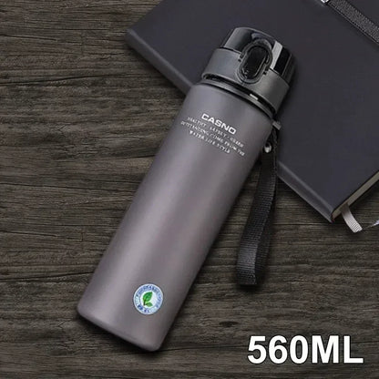 400Ml/560Ml Frosted Sports Water Bottle BPA Free Leak Proof Sports Water Bottle Tour Hiking Portable Outdoor Riding Gym Bottles