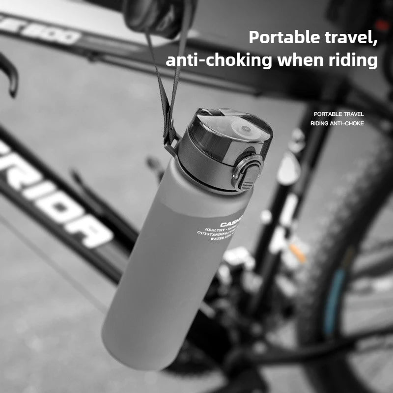 400Ml/560Ml Frosted Sports Water Bottle BPA Free Leak Proof Sports Water Bottle Tour Hiking Portable Outdoor Riding Gym Bottles