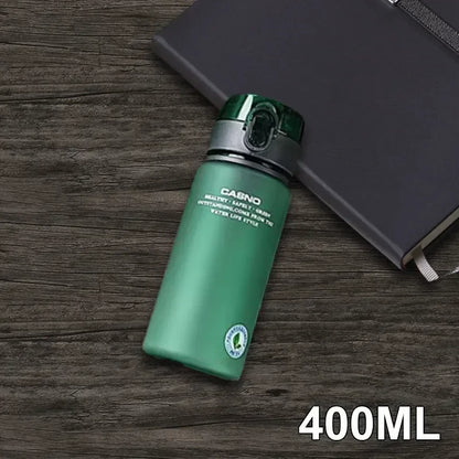 400Ml/560Ml Frosted Sports Water Bottle BPA Free Leak Proof Sports Water Bottle Tour Hiking Portable Outdoor Riding Gym Bottles