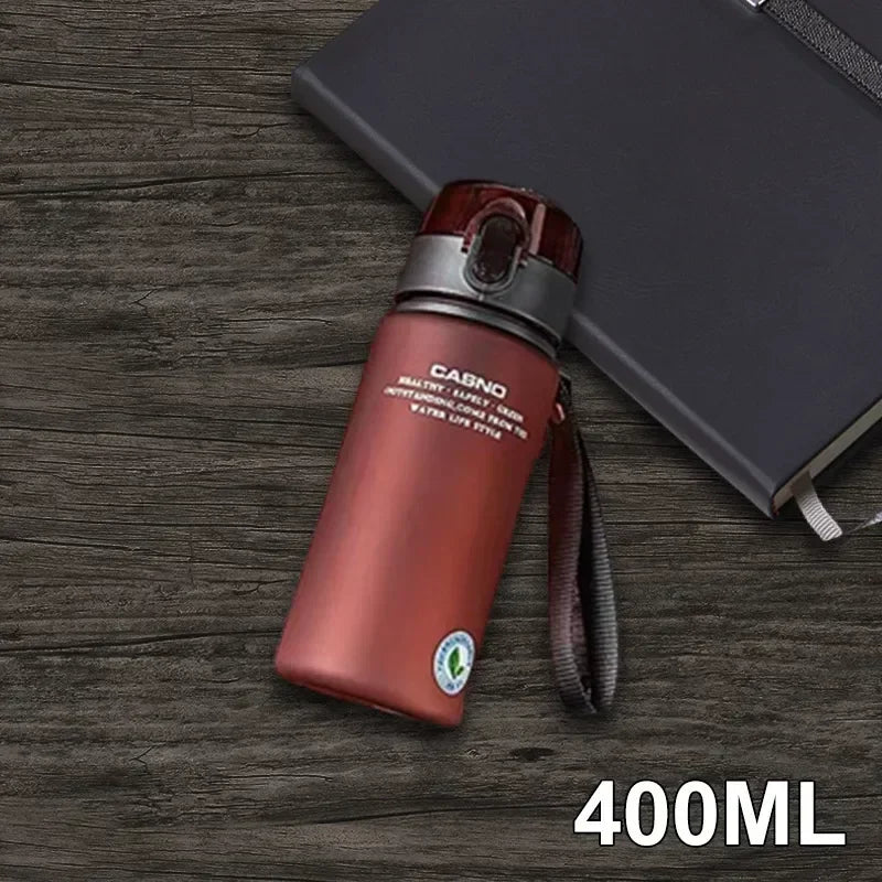 400Ml/560Ml Frosted Sports Water Bottle BPA Free Leak Proof Sports Water Bottle Tour Hiking Portable Outdoor Riding Gym Bottles